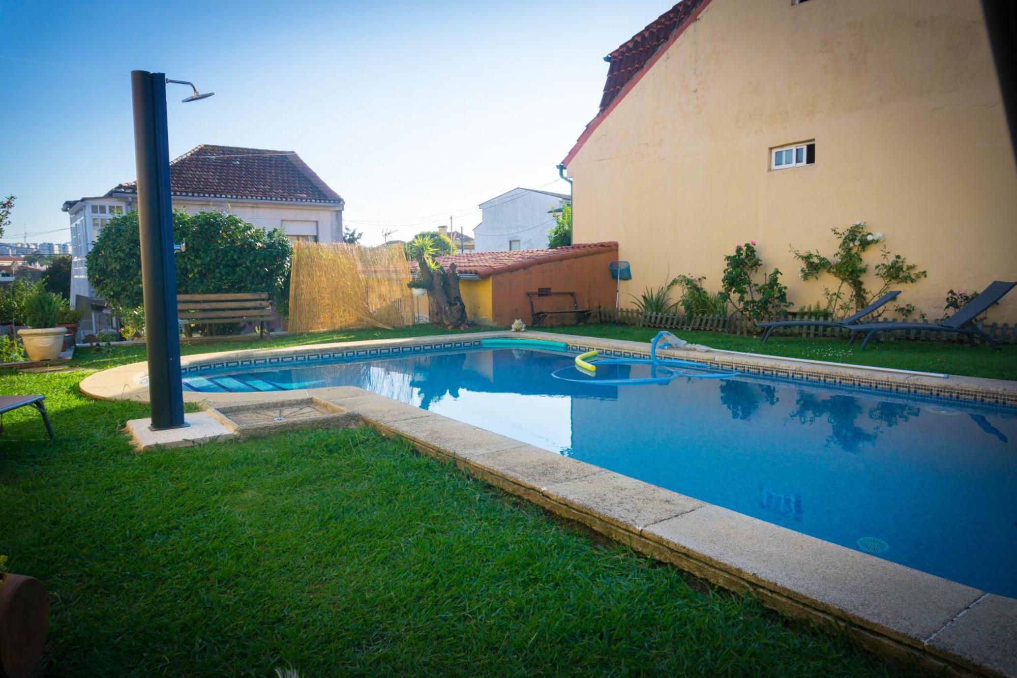 Апартаменты Apartamento Con Piscina Privada Виго Экстерьер фото